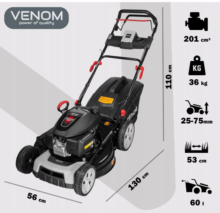 mocna kosiarka spalinowa z napĘdem 53cm silnik honda 201cc mulczowanie 9w1 mocna kosiarka spalinowa z napĘdem 53cm silnik honda 201cc mulczowanie 9w1